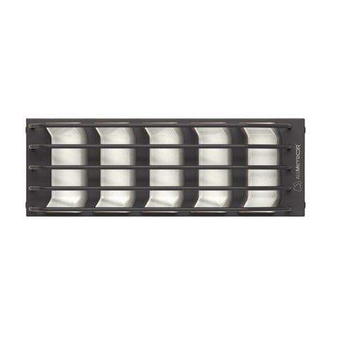 ALLMETEOR 1001-SB 24V STOP LAMBASI (KAYAR SİNYALLİ) (METAL GÖVDE ÇELİK KORUMALI) (396.6*139 MM)