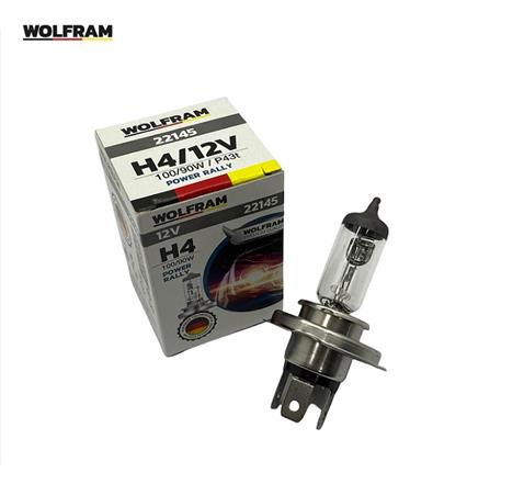 WOLFRAM 12V H4 AMPUL 100/90W P43T