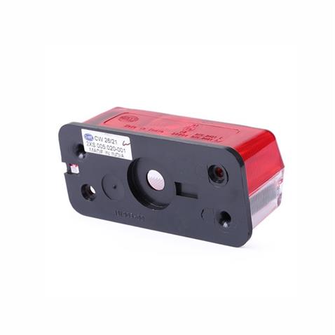 HELLA TIR DORSE YAN SALLAMA LAMBA (KIRMIZI-BEYAZ) (92*42 MM)