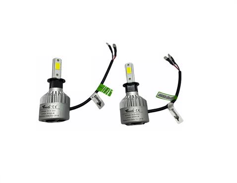 INWELLS 9V-32V H3 COB LED XENON FAR AMPUL SETİ 6000K 9000 LÜMEN