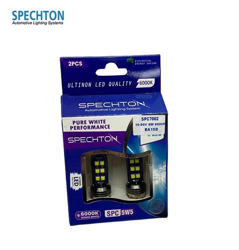 10V-80V 12 LEDLİ 6W 6000K BEYAZ (MARİNE DİREK AMPULÜ) (BA15d) (DÜZ TIRNAK) (2 AD)
