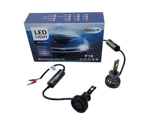 RAXIOM 9V-36V H1 CSP LED XENON FAR AMPUL SETİ 6500K 8000 LÜMEN 48W CANBUS