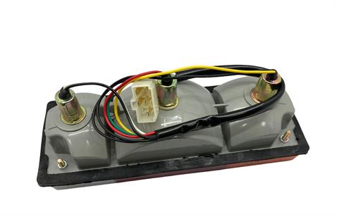 12V-24V STOP LAMBASI (KABLOLU SOKETLİ) ) (255*90 MM) KOMATSU İŞ MAKİNASI 