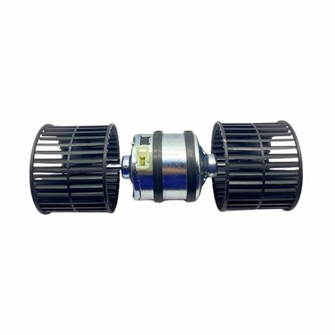 24V KALORİFER MOTORU (ÇİFT MİLLİ-PERVANELİ) İŞ MAKİNASI