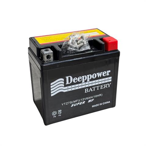 DEEPPOWER 12V 6 AH MOTOSİKLET AKÜSÜ (113*70*105) (YTZ7S)