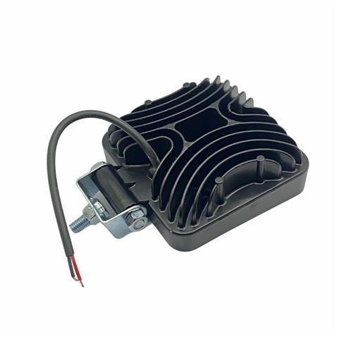 10V-80V ÇALIŞMA LAMBASI KARE (16 X 3W POWER LEDLİ) (107*107*49 MM)