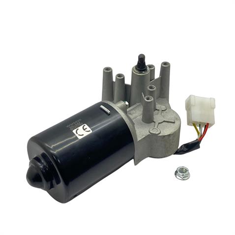 24V SİLECEK MOTORU AĞIR HİZMET (KABLOLU SOKETLİ 5 FİŞ)