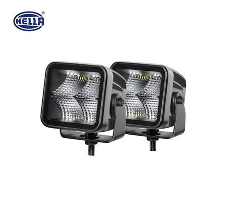 HELLA 10V-30V OFF-ROAD LAMBA 40W 5700K 3000 LÜMEN (GENİŞ AÇI) (4 LEDLİ) (81*75*68 MM) (2 AD)