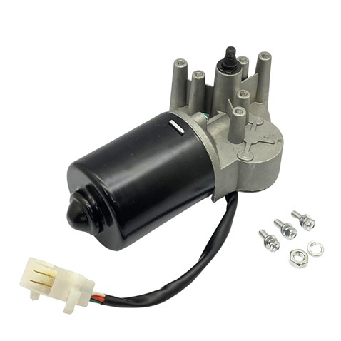 24V SİLECEK MOTORU AĞIR HİZMET (KABLOLU SOKETLİ 5 FİŞ)