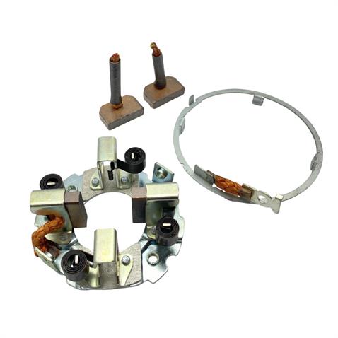 MEGA 24V MARŞ KÖMÜR YUVASI MITSUBISHI TİPİ 5.5 KW (4 KÖMÜRLÜ) (SAÇLI) MERCEDES ACTROS-VOLVO