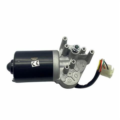 24V SİLECEK MOTORU AĞIR HİZMET (KABLOLU SOKETLİ 5 FİŞ)