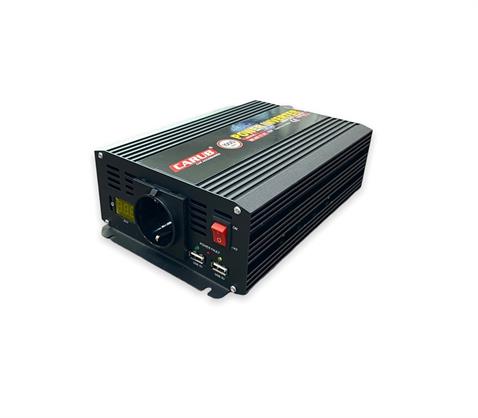 CARUB 12V DC > 220V AC İNVERTER 1000W (MODİFİYE) (MAŞALI) (USB)