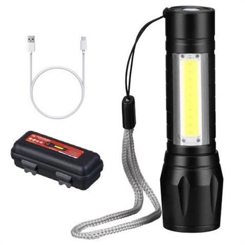 EL FENERİ COB LEDLİ (USB ŞARJLI) (100*26 MM)