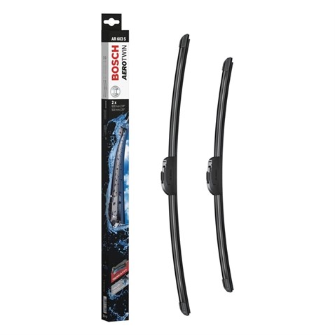 BOSCH SİLECEK SÜPÜRGESİ 600/500 MM AEROTWIN (AR603S) LAND ROVER-MITSUBISHI-OPEL