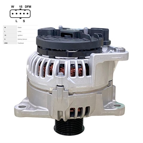 SEG 24V ALTERNATÖR DİNAMO 70 A (SOKETLİ 5 FİŞ) (W-L-15-S-DFM) IVECO EURO CARGO