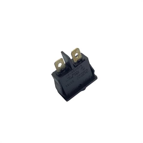 TUŞLU ANAHTAR MİNİ DAR TİP IŞIKSIZ SİYAH (ON-OFF) (10A 250V AC / 6A 125V AC)