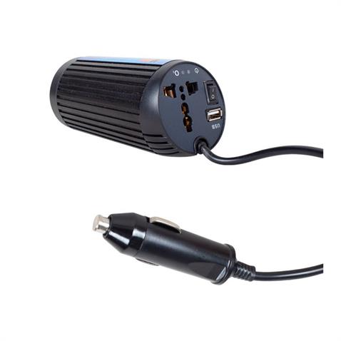 12V DC > 220V AC İNVERTER 150W (MODİFİYE) (USB ÇIKIŞLI-ÇAKMAK FİŞLİ)