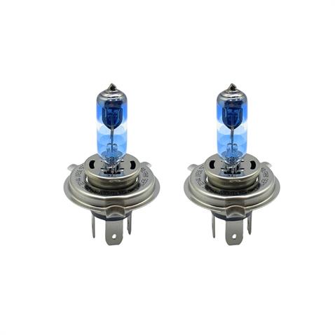 WOLFRAM 12V H4 AMPUL 60/55W +%200 PARLAK IŞIK +150 METRE FAZLA GÖRÜŞ +%20 BEYAZ IŞIK (2 AD)