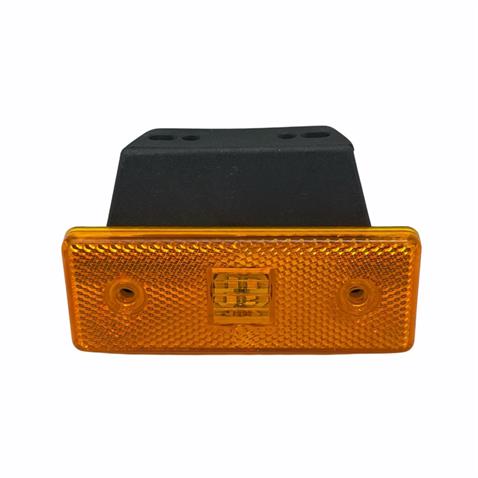 24V YAN SİNYAL LAMBASI DORSE SİDE MARKER SARI (4 LEDLİ)
