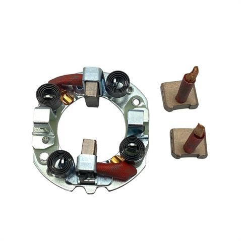 24V MARŞ KÖMÜR YUVASI HITACHI TİPİ (4 KÖMÜRLÜ) (TERS) ISUZU NKR/NPR 