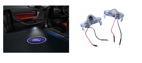 KAPI ALTI LOGO LAZER IŞIK LED 3D GEÇMELİ FORD (2 AD)