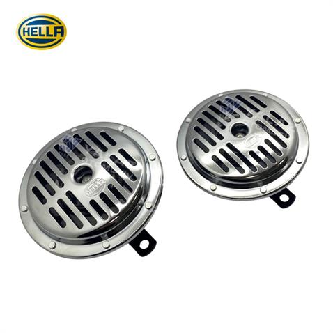 HELLA 12V DİDİT KORNA SÜPERTON 300/400 HZ (KROM) (TAKIM)