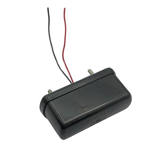 12V-24V PLAKA LAMBASI 2 LEDLİ (SİYAH) (82*30 MM)