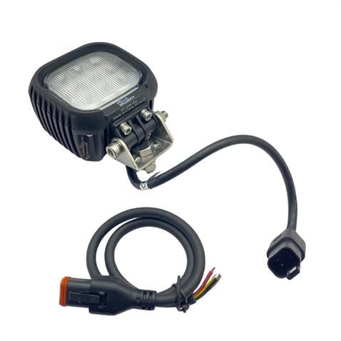 HELLA 12V-30V ÇALIŞMA LAMBASI KARE S3000 2.0 3000 LÜMEN (9 LEDLİ BEYAZ-SARI) (100*91*73 MM)