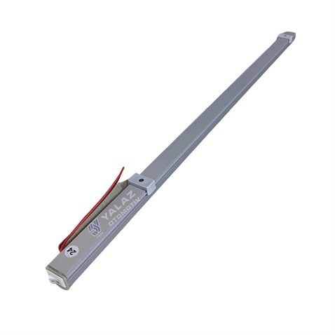 12V FLORESAN TAVAN LAMBASI 66 LEDLİ ANAHTARLI BEYAZ (ŞEFFAF CAM) (94 CM)