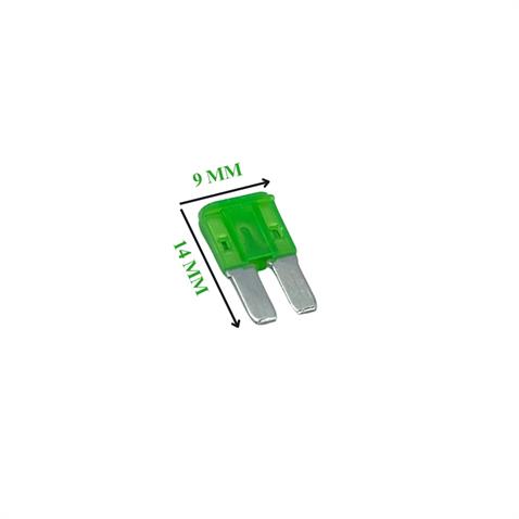MİKRO MİNİ BIÇAK SİGORTA 30 A (9*15 MM)