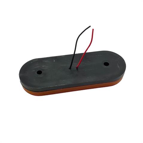 12V-24V YAN SİNYAL LAMBASI DORSE SİDE MARKER SARI YM (26 LEDLİ) (117*42 MM)
