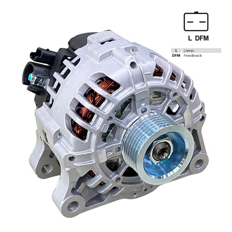 12V ALTERNATÖR DİNAMO 90 A (L-DFM) (4 AYAK) CITROEN BERLINGO-FIAT FIORINO-PEUGEOT BIPPER