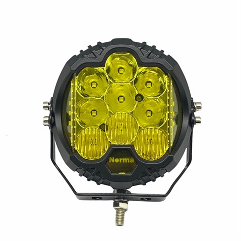 9V-32V LED LAMBA OFF-ROAD (LEDLİ) SARI (YUVARLAK) (163*167 MM)