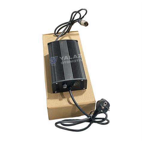 24V ENGELLİ ARACI ŞARJ REDRESÖRÜ (AKÜ ŞARJ CİHAZI) (ADAPTÖRÜ) OTOMATİK IŞIKLI 5000 mA (5 A)