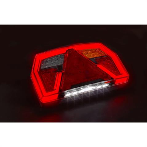 FRISTOM 12V-30V STOP LAMBASI (NEON LEDLİ) (6 FONKSİYONLU) (240*140*58 MM) E9 SAĞ