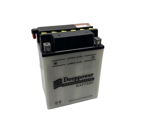 DEEPPOWER 12V 14 AH MOTOSİKLET AKÜSÜ (136*91*168) (YB14A-A2) (TERS KUTUP)