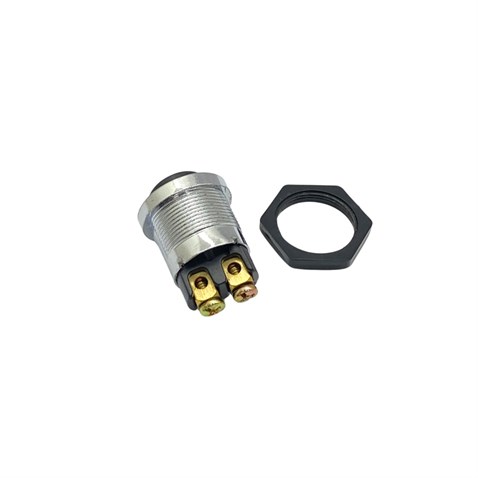 BUTON METAL (VİDALI) (22 MM) SİYAH