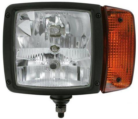 HELLA FAR KOMPLE H3/H7 (PARKLI-SOKETLİ) (SİNYALLİ) İŞ MAKİNASI SAĞ