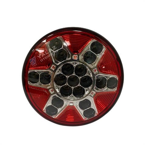 FARPLAS 24V ARKA SİS LAMBASI LEDLİ (YUVARLAK) GÜLERYÜZ COBRA-MITSUBISHI-OTOKAR-TEMSA (122 MM)