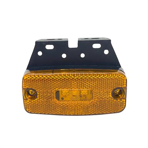 12V-24V DORSE YAN SİNYAL LAMBA SİDE MARKER (3 LEDLİ) (DIŞA BAĞLANTI) (OVAL) (110*48 MM)