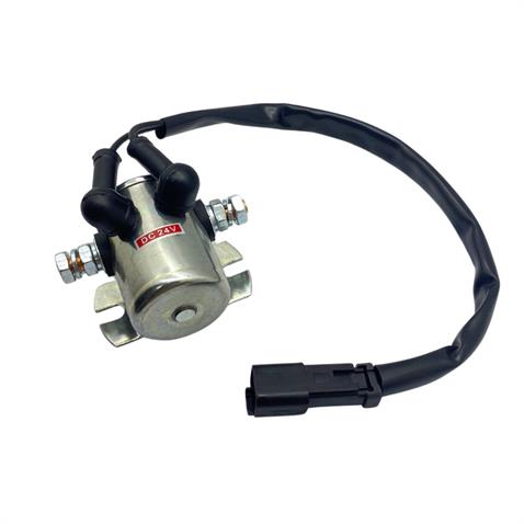 24V MARŞ YARDIMCI ARA OTOMATİK 100 A (METAL) (KABLOLU SOKETLİ)