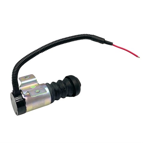 12V STOP SELENOİDİ AYAKLI (PLATİNLİ) PERKINS