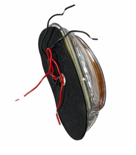 24V YAN POZİSYON LAMBASI SİDE MARKER 18 LEDLİ (KIRMIZI-BEYAZ-SARI) (125*45 MM) UNIVERSAL