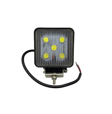 10V-48V ÇALIŞMA LAMBASI (5 X 3W POWER LEDLİ) KARE (108*108) 