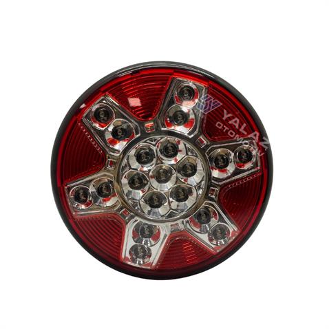 FARPLAS 12V PARK-STOP-SİNYAL LAMBASI LEDLİ (YUVARLAK) (122 MM) UNIVERSAL