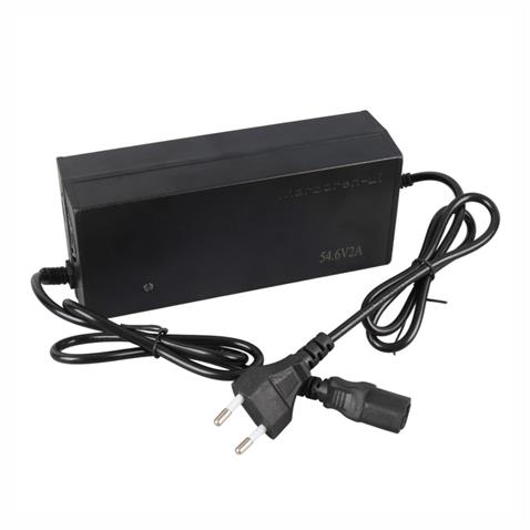 54.6V ELEKTRİKLİ BİSİKLET ŞARJ REDRESÖRÜ (AKÜ ŞARJ CİHAZI) (LITHIUM) OTOMATİK 2 A