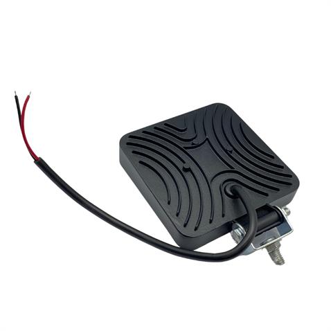 10V-30V ÇALIŞMA LAMBASI 9 X 3W POWER LEDLİ KARE (126*107 MM) SARI 