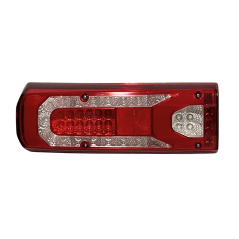 10V-30V STOP LAMBASI LEDLİ (KAYAR SİNYALLİ) (KABLOLU) (360*130*100 MM) MERCEDES ACTROS/AROCS SOL