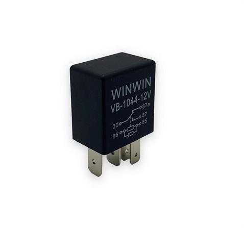12V RÖLE 5 UÇLU 30 A MİKRO (ÇİFT PLATİN) (DİRENÇLİ) (30-85-86-87-87a)