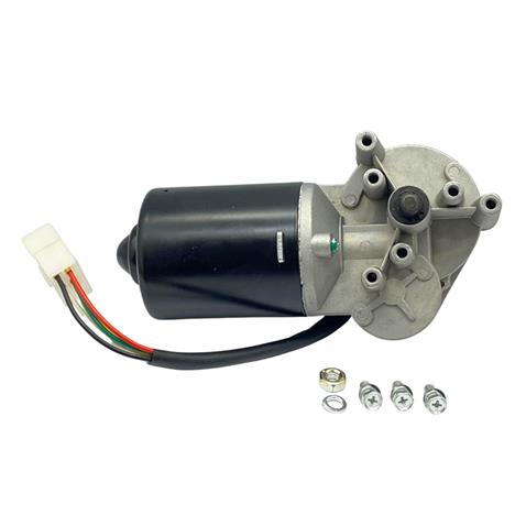 24V SİLECEK MOTORU AĞIR HİZMET (UZUN KABLOLU SOKETLİ 5 FİŞ) ISUZU NPR